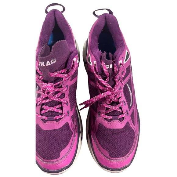 Hoka One One Women's Challenger ATR Running Shoes Size 10 Purple & Pink Mesh - Picture 3 of 11
